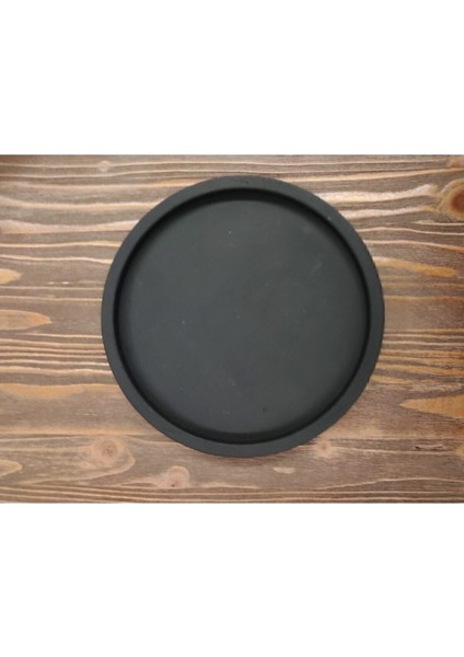 Luxury Perfingo Dekoratif Beton Sunumluk Tepsi Oval/yuvarlak 1 Adet fırsatları