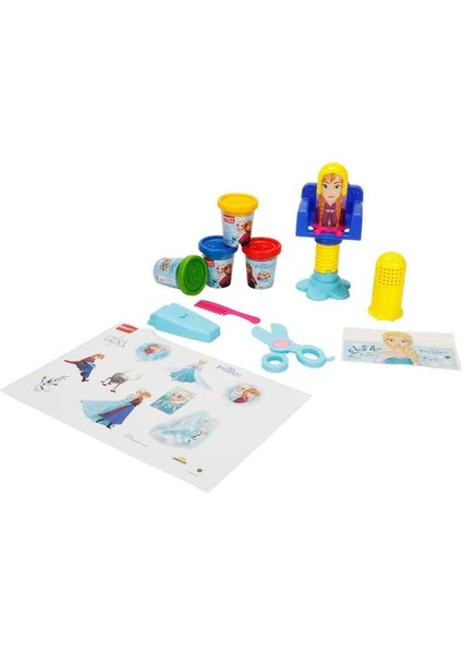 Luxury Frozen Sihirli Salon Oyun Hamur Seti 200 G 15 Parça 1 Adet