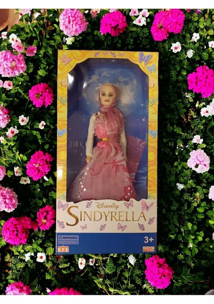 Luxury Sindyrella Özel Tasarım Kıyafetli Oyuncak Bebek 1 Adet