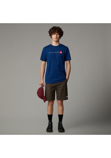 M Ss Never Stop Exploring Tee Erkek T-Shirt