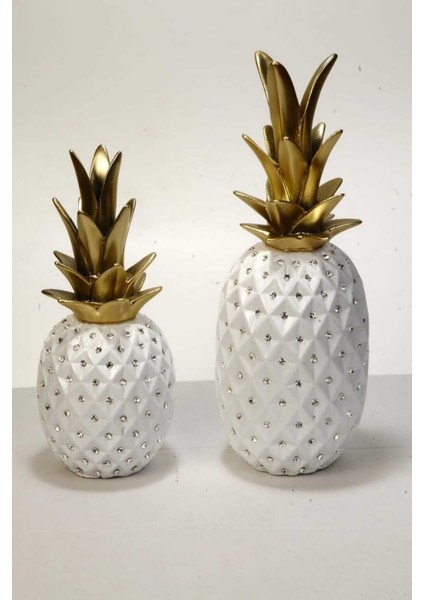 Luxury Yılbaşı Seti Ananas Biblo Sedef 1 Adet