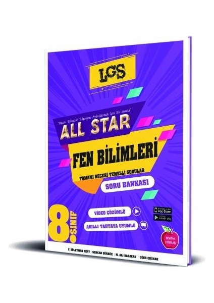 8. Sınıf All Star Fen Bilimleri Soru Bankası