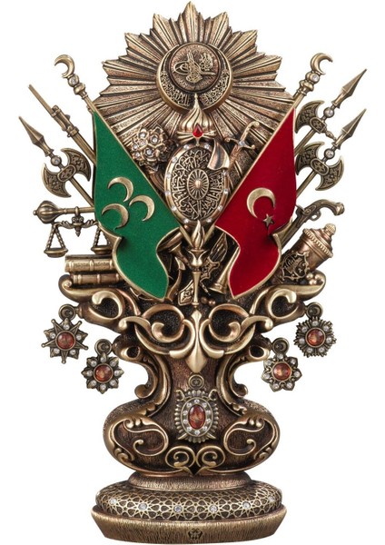 Luxury Nakkaş Osmanlı Boytu (Büyük Boy | Antik Sarı) 1 Adet