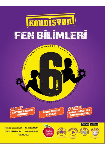 6. Sınıf Kondisyon Fen Bilimleri Deneme