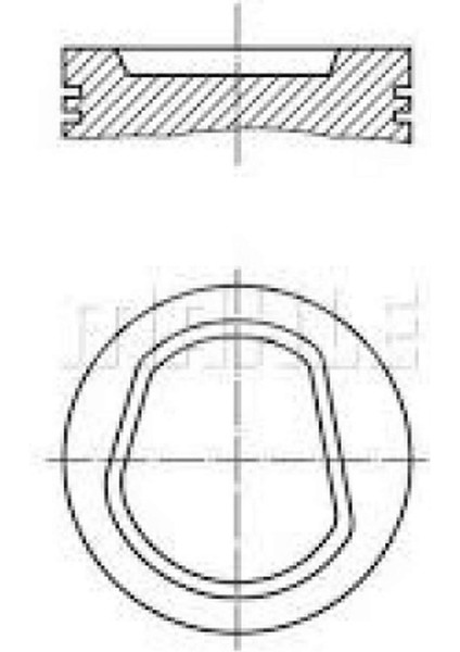 Piston Segman 76.51 mm Std 1.6 Polo Aee Alm Gnzrz