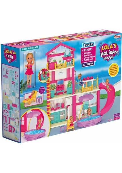 Luxury Yeni 03742 Lola'nın Tatil Evi -Fentoys Kampanya!!! 1 Adet