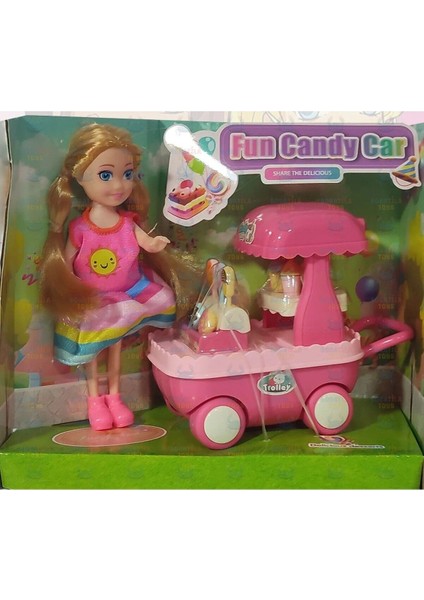 Luxury Sparkle Bella Princess Eğlenceli Şeker Arabalı Oyun Seti 1 Adet fiyatları