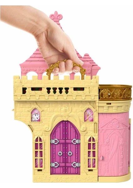 Luxury Disney Prenses Belle'in Şatosu Oyun Seti HLW92 1 Adet