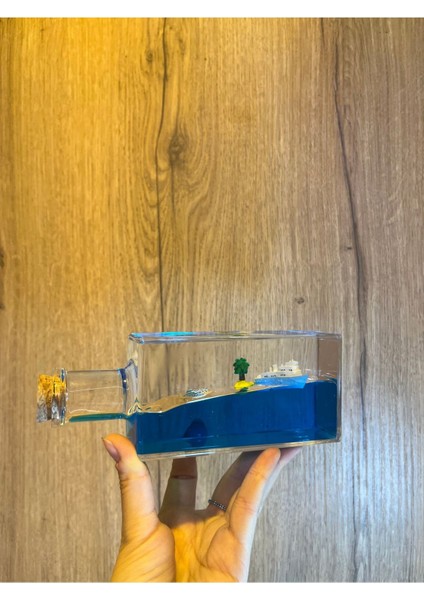 Luxury Batmayan Gemi Şişe Model 1 Adet