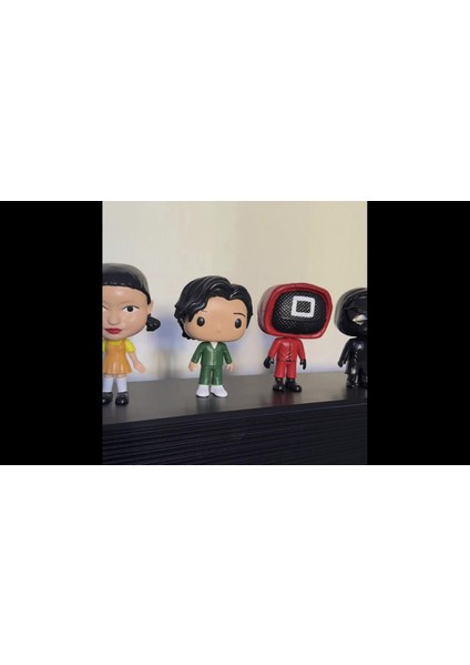 Luxury Yörünge Hee Doll-Squid Game In Ikonik Oyuncak Bebek Tasarımı Beton Biblo Boy 11CM 1 Adet fiyatları