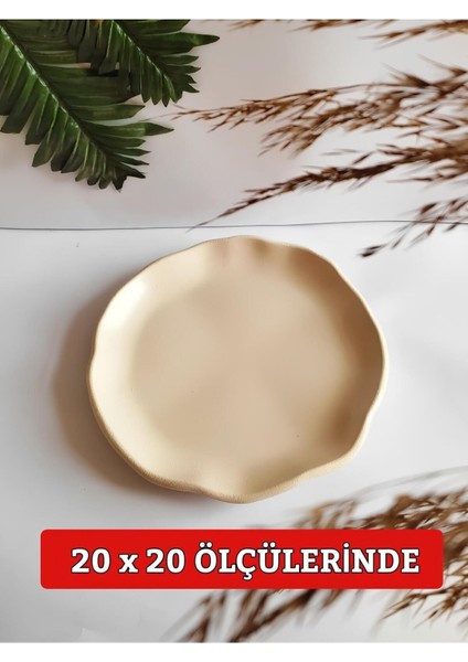 Luxury Dekoratif Vazo Seti Obje Seti Pampas Vazo,mumluk,deniz Kabuğu,bulut Tabak 4 Parça Koyu Krem Renk. 1 Adet fırsatları