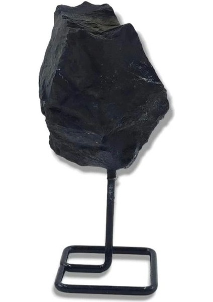 Luxury Şungit Taşı Dekoratif Parça SHUNGITE30-6 1 Adet