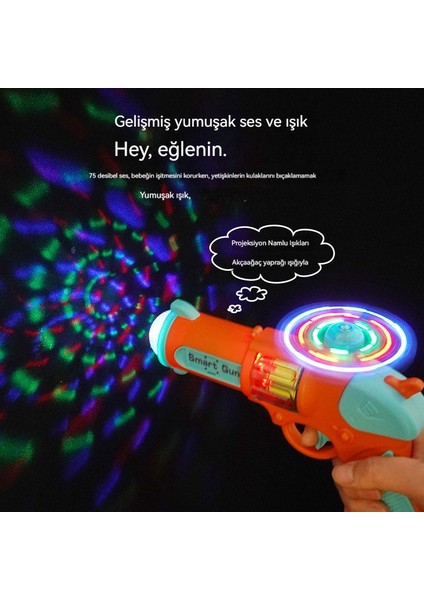 Çocuk Simülasyon Elektrikli Ses ve Işık Renkli Projeksiyon (Yurt Dışından)