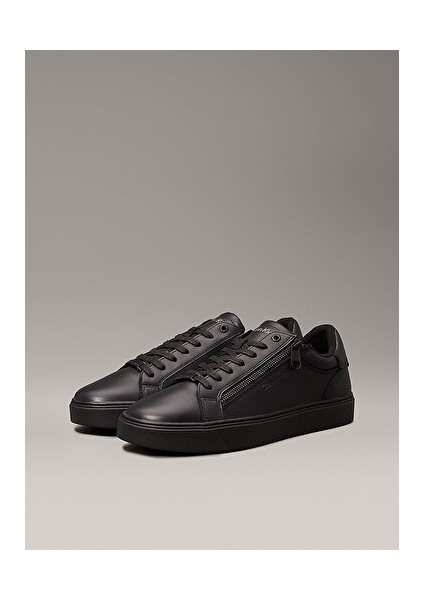 Low Top Lace Up W/zıp Rubb