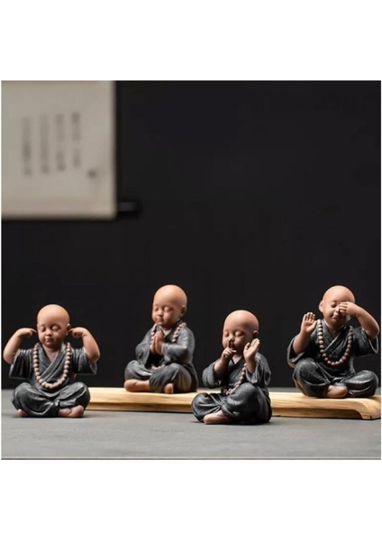 Luxury Görmedim Duymadım Bilmiyorum Biblo (5'li Set Takimi)/ Buda / Biblo / Vıp Set 1 Adet