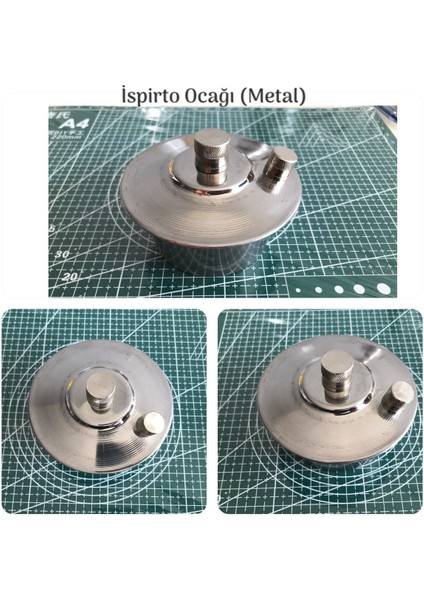 Luxury Metal Ispirto Ocağı 1 Adet