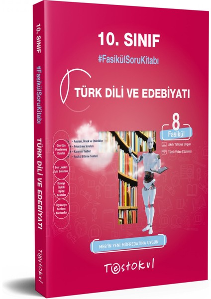 10. Sınıf Fasikül Soru Kitabı / Türk Dili ve Edebiyatı (8 Fasikül)