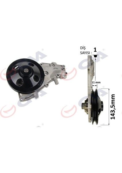 Devirdaim R9-R11-R19 1400 PA550 Gnzrz