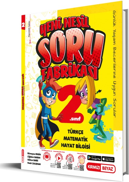 2.Sınıf Yeni Nesil Tüm Dersler Soru Fabrikası