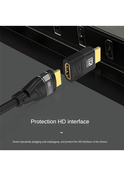 8k HDMI Uyumlu Adaptör 2.1 Erkek - Dişi Genişletici Projektör Için (Yurt Dışından) indirimleri