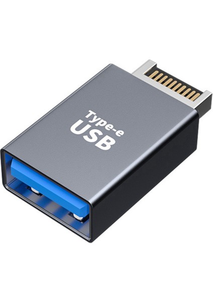 Tip-E Erkek - USB Dişi Dönüştürücü Adaptör Anakart Bilgisayar (Yurt Dışından)