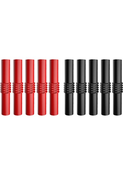 P7023 10 Adet 4mm Muz Fiş Soketi Dişi - Dişi Adaptör Konnektörü (Yurt Dışından)