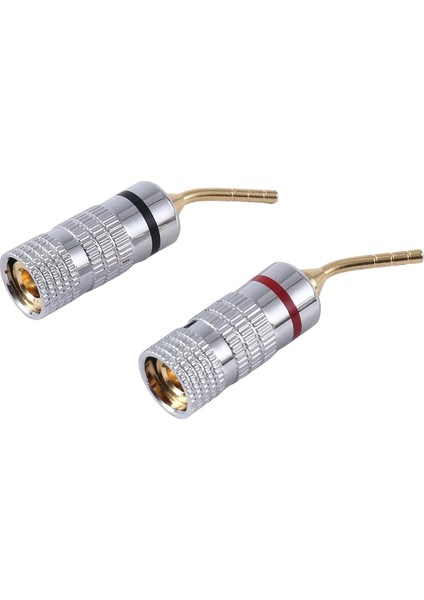 Adet Altın Kaplama Muz Fişi 4mm Video Adaptörü Ses Fişi Telleri Için (Yurt Dışından) fırsatları
