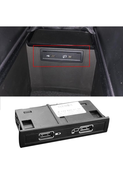 Mercedes-Benz Cls A Class Için Sd Kart Okuyucu Multimedya Kutusu USB Fişi (Yurt Dışından)