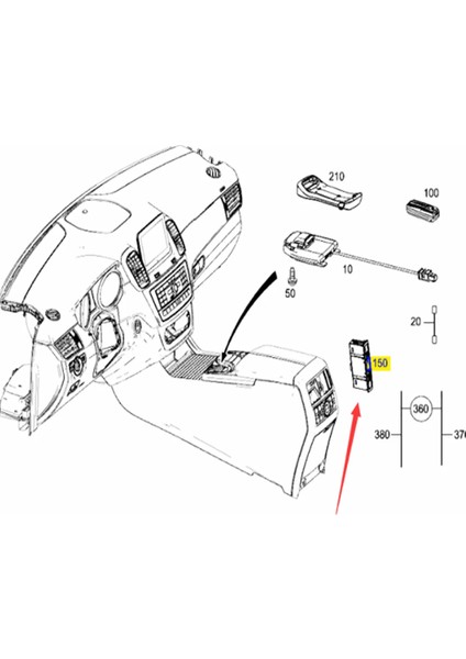 Mercedes-Benz Cls A Class Için Sd Kart Okuyucu Multimedya Kutusu USB Fişi (Yurt Dışından)