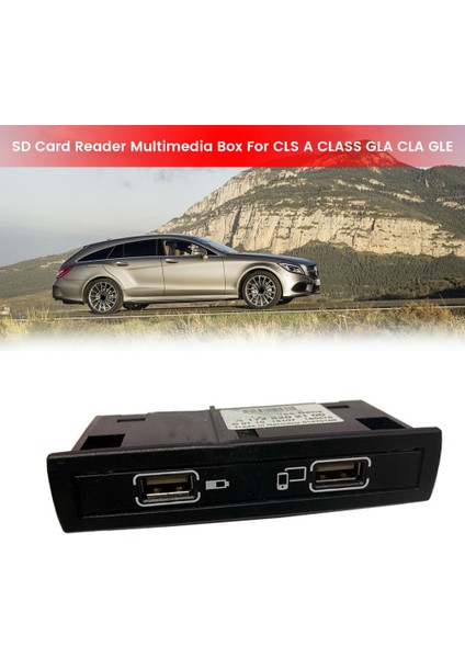 Mercedes-Benz Cls A Class Için Sd Kart Okuyucu Multimedya Kutusu USB Fişi (Yurt Dışından)
