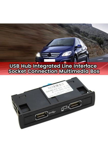Mercedes CLA200 Için Araba USB Hub Entegre Hat Arayüzü Soketi (Yurt Dışından)