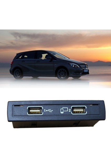 Mercedes CLA200 Için Araba USB Hub Entegre Hat Arayüzü Soketi (Yurt Dışından)
