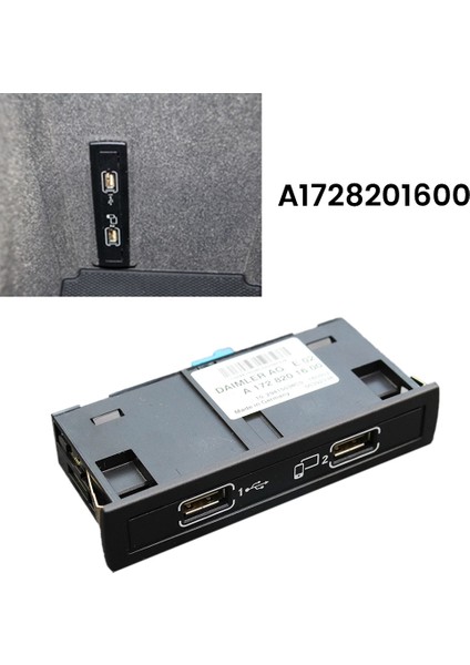 Mercedes CLA200 Için Araba USB Hub Entegre Hat Arayüzü Soketi (Yurt Dışından)