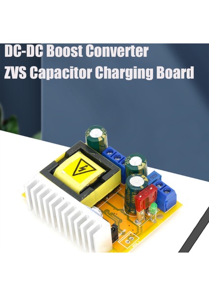 8-32V Ila 45-390V Dc-Dc Yükseltici Dönüştürücü Step Up Modülü (Tekli) (Yurt Dışından)