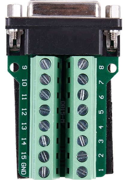 DB15 D-Sub VGA 15PIN Dişi Adaptör Jak Terminali Breakout Pcb Kartı (Yurt Dışından)