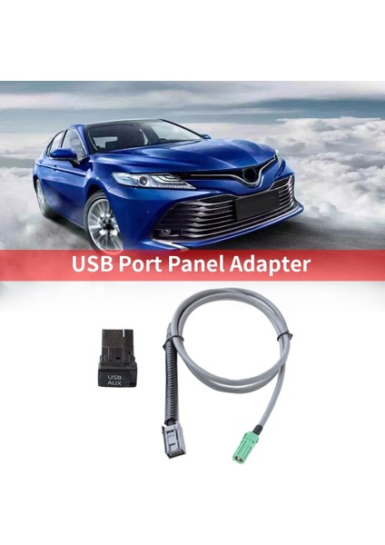 Toyota Camry Için USB Kablolu Araç Gösterge Paneli Gömme Montajlı USB Port Paneli (Yurt Dışından) modelleri