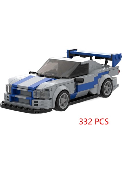 Moc Hız Şampiyonlar Süper Yarış Arabası F1 Büyük Araç Yarış Modeli Yapı Taşları Tuğla Spor Kamyonet Şehir Tekniği Oyuncak (Yurt Dışından)