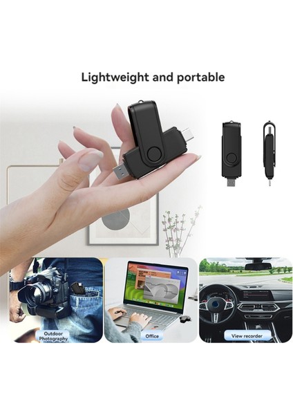 Type C Sd Tf Kart Okuyucu Yüksek Hızlı USB 3.0 Sd Tf Akıllı Hafıza Kartı (Yurt Dışından) fiyatları