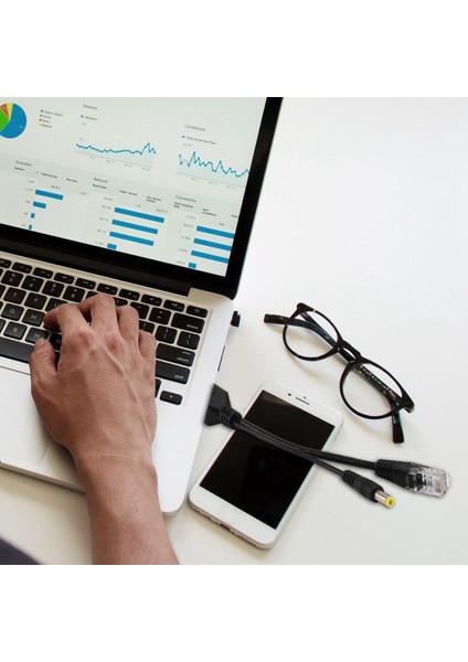 Poe Adaptör Kablosu RJ45 Enjektör Kiti Güç 12-48V Sentezleyici (Yurt Dışından) modelleri