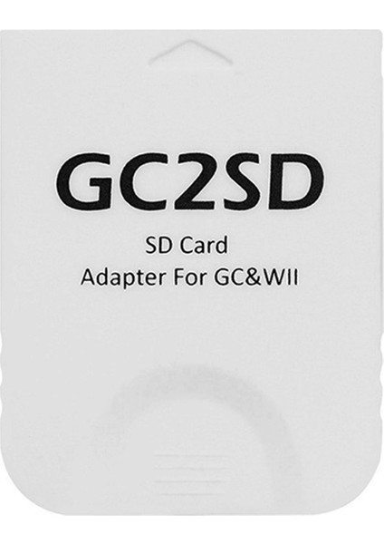 GC2SD Gc'den Sd Kart Adaptörü Ngc Gamecube Wii Oyun Konsolu Için (B) (Yurt Dışından)