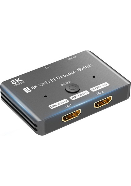 8k UHD HDMI Uyumlu Anahtar 2'si 1 Arada Çıkış/1'i 2 Arada Çıkış Anahtarı (Yurt Dışından)