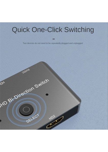 8k UHD HDMI Uyumlu Anahtar 2'si 1 Arada Çıkış/1'i 2 Arada Çıkış Anahtarı (Yurt Dışından) fırsatları