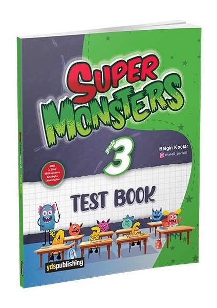 3. Sınıf Super Monsters Test Book