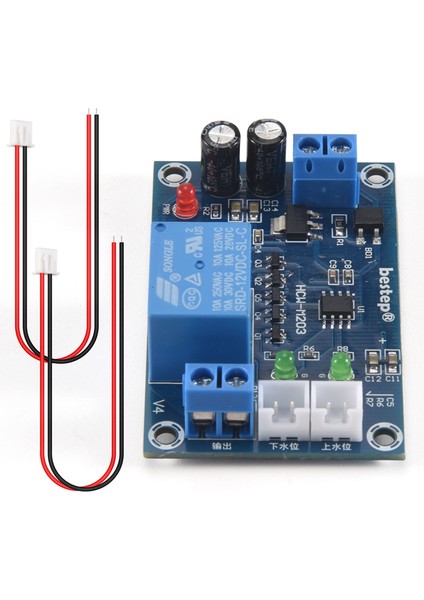 Tam Otomatik Su Seviye Kontrolörü Pompa Anahtarı Modülü Ac/dc 12V (Yurt Dışından)