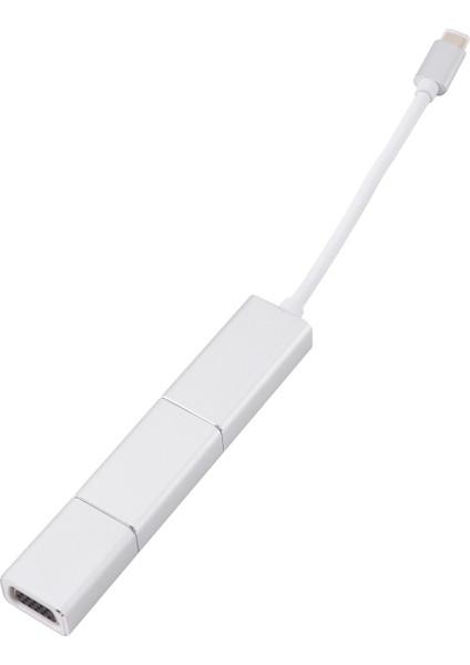 Adaptör Dönüştürücü Kablo, Usb-C - Dp+Dp - VGA (V93+D48+H111) (Yurt Dışından) fiyatları