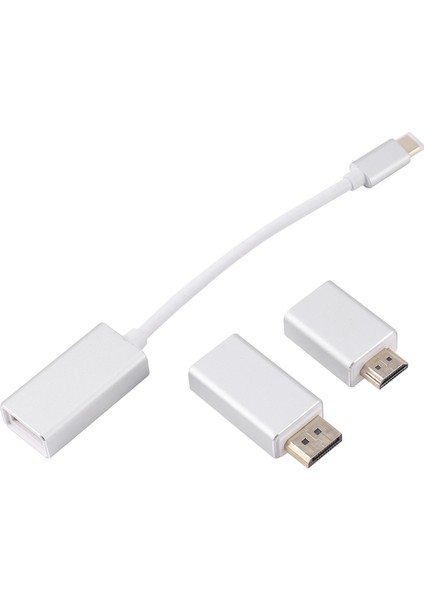 Adaptör Dönüştürücü Kablo, Usb-C - Dp+Dp - VGA (V93+D48+H111) (Yurt Dışından) modelleri