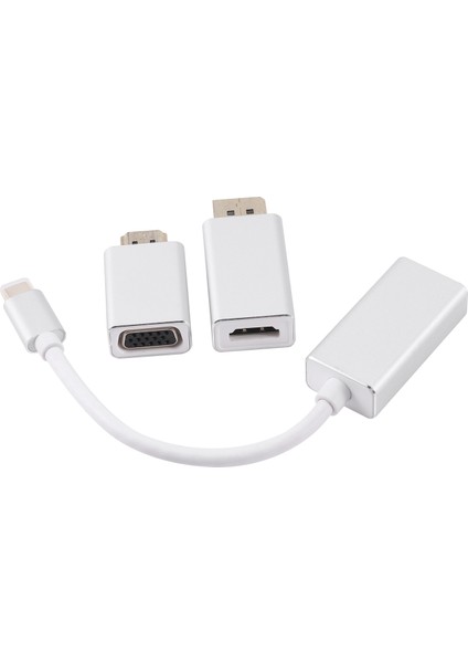 Adaptör Dönüştürücü Kablo, Usb-C - Dp+Dp - VGA (V93+D48+H111) (Yurt Dışından) indirimleri
