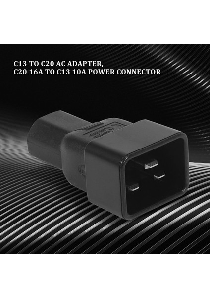 Bej Renk Iec 320 C13 Ila C20 Ac Adaptör Güç Konnektörü (Yurt Dışından) fiyatları