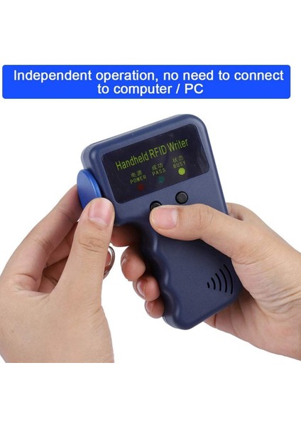 Erişim Kontrolü Için Elde Taşınabilir 125KHZ Rfıd Kimlik Kartı Yazıcı Okuyucu (Yurt Dışından) modelleri
