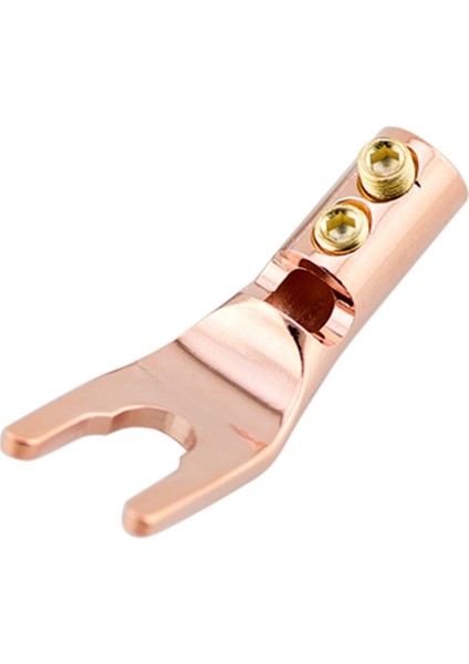 U/y Kürek Muz Fişi Altın Kaplama Bakır Çatal Kürek Fişleri 10 Adet (C) (Yurt Dışından)